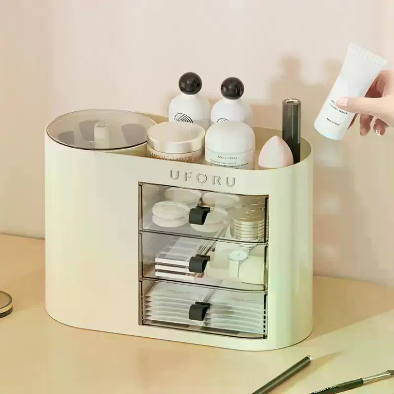 Auto Push Lifting Makeup Organ - đánh giá và giá Beauty Makeup Vanity Set