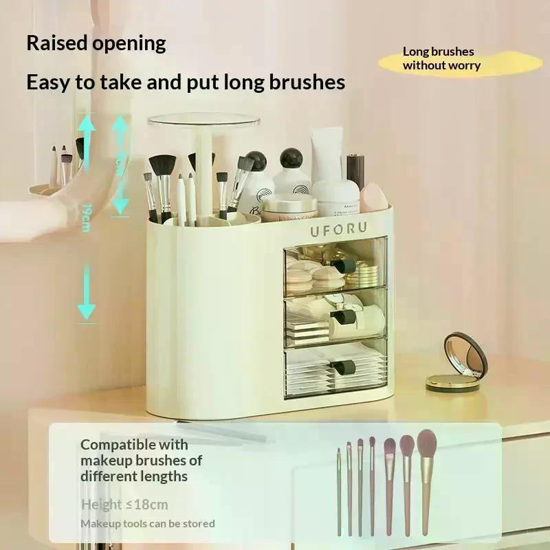Auto Push Lifting Makeup Organ - đánh giá và giá Beauty Makeup Vanity Set