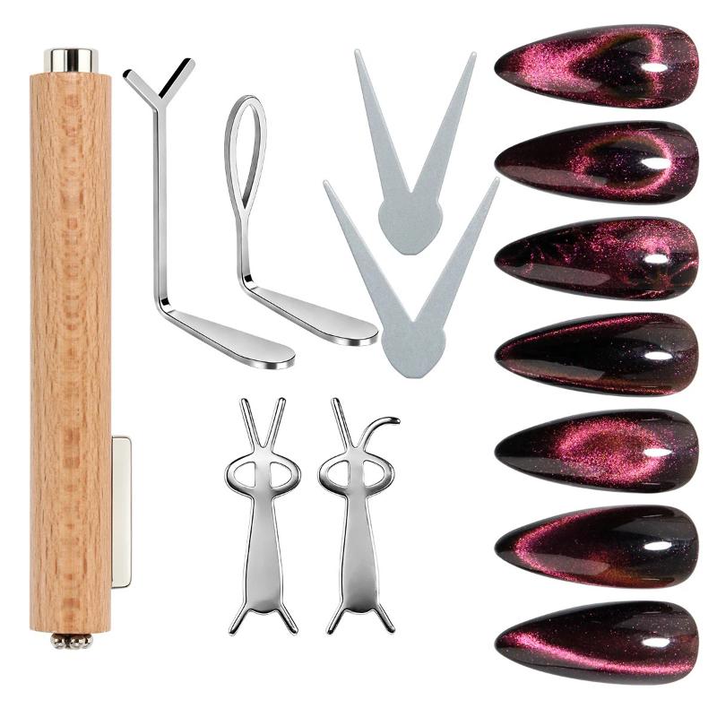7Pcs Nail Art Magnetic Stick C - đánh giá và giá Contour Palette Stick