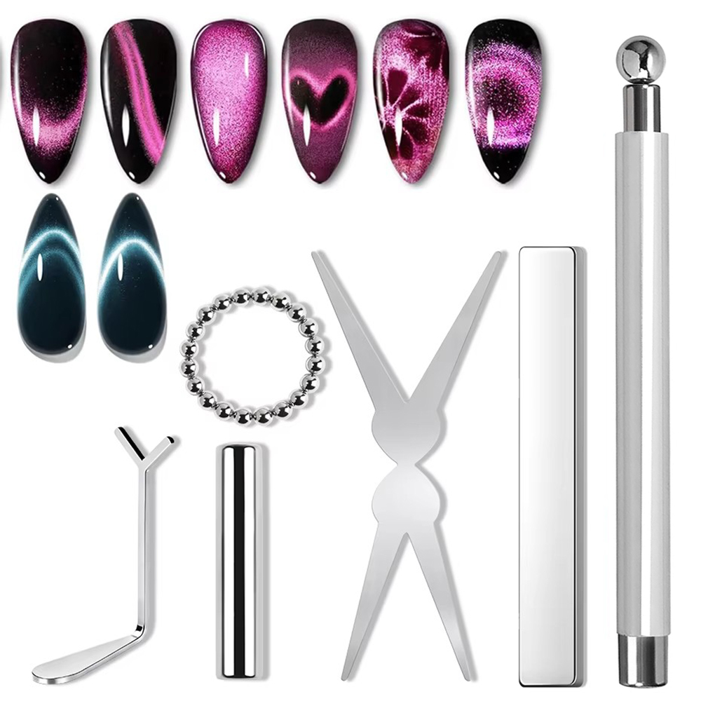 LULAA 1/6Pcs Nail Art Magnetic - đánh giá và giá Contour Palette Stick