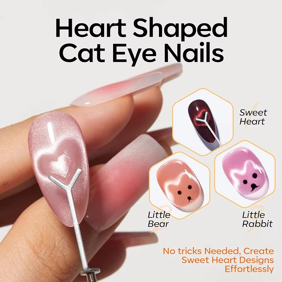 LULAA 1/6Pcs Nail Art Magnetic - đánh giá và giá Contour Palette Stick