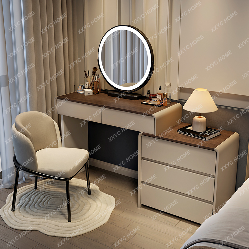 HHAesthetic Wooden Vanity Tabl - đánh giá và giá Beauty Makeup Vanity Set