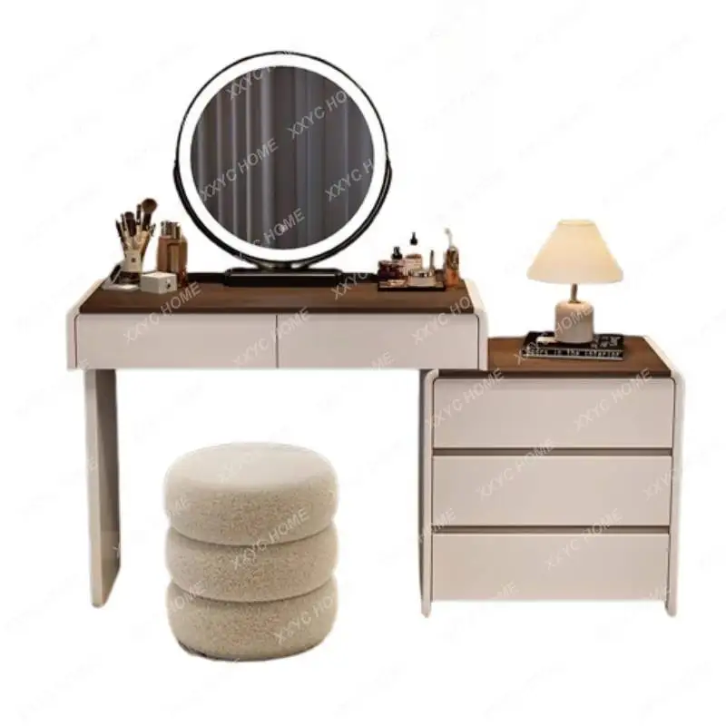 HHAesthetic Wooden Vanity Tabl - đánh giá và giá Beauty Makeup Vanity Set
