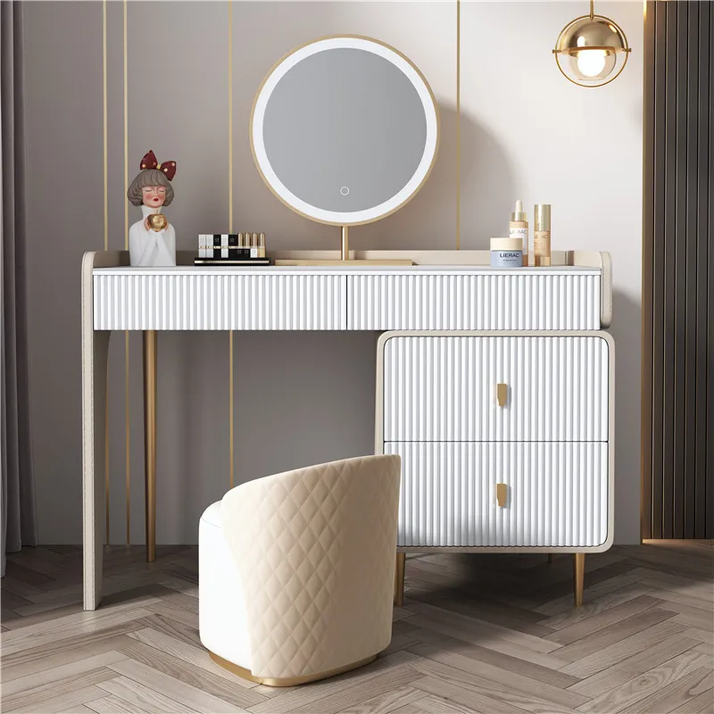 Desk Makeup Table Drawers Mirr - đánh giá và giá Beauty Without Makeup