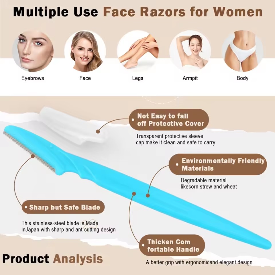 3/30/40Pcs Eyebrow Trimmer Mak - đánh giá và giá Beauty No Makeup