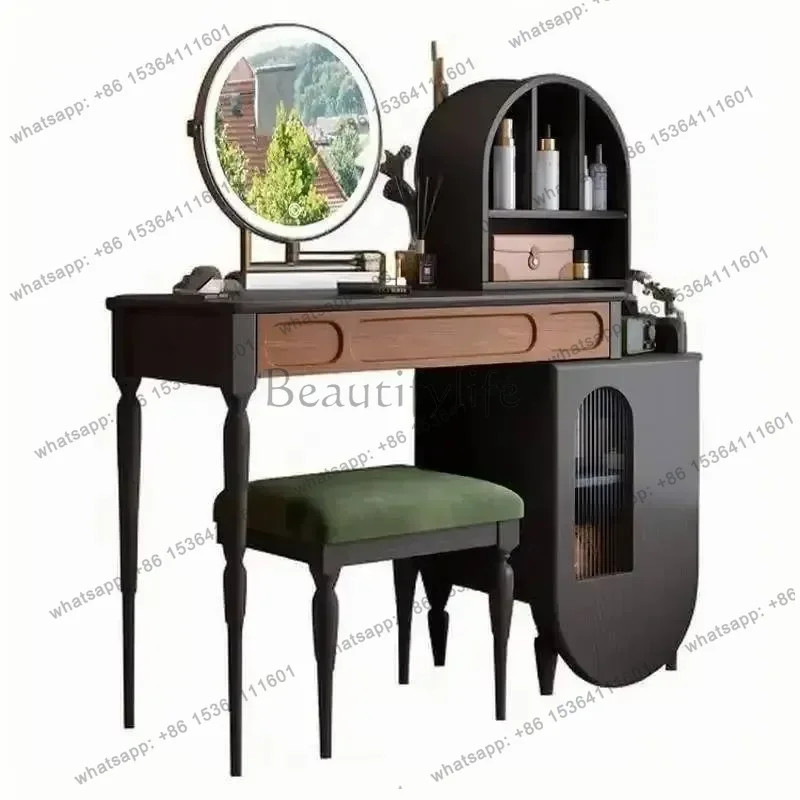 LJY Organizer Black Vanity Tab - đánh giá và giá Beauty Makeup Vanity Set