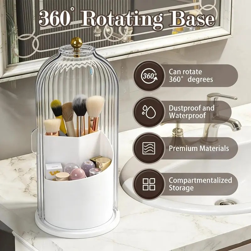 5-Piece Set, 360-Degree Rotati - đánh giá và giá Beauty Makeup Vanity Set