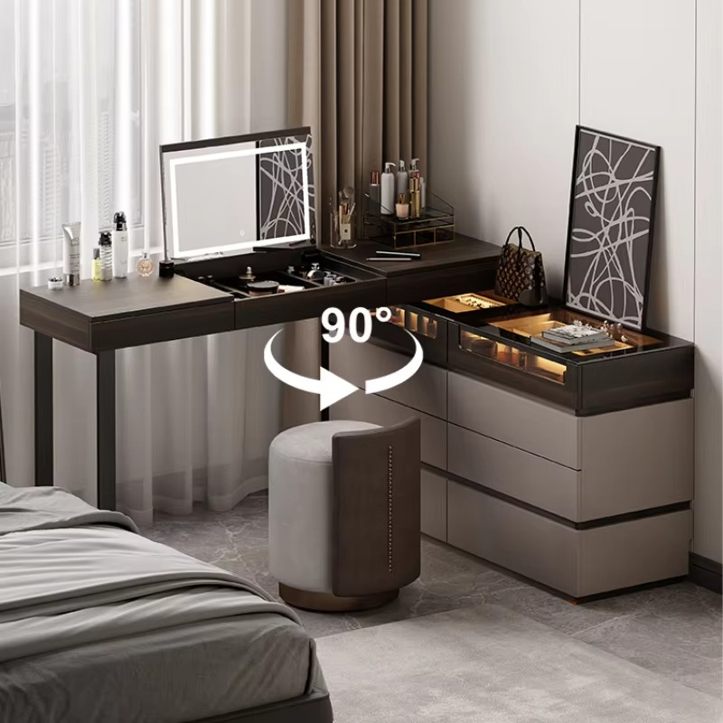 Women Organizer Luxury Dresser - đánh giá và giá Beauty Makeup Vanity Set