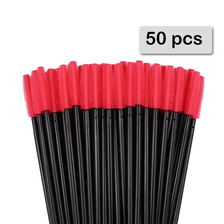50pcs Silicone Mascara Wands A - đánh giá và giá Beauty Makeup Women