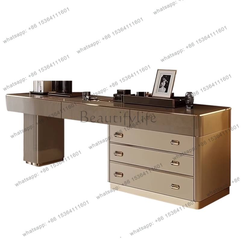 Full Set Wooden Vanity Table N - đánh giá và giá Beauty Makeup Vanity Set